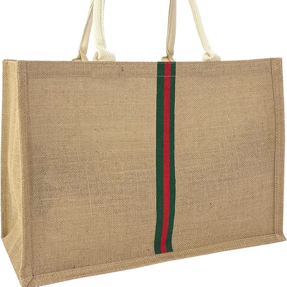 Designer Look Jute Fiber Tote